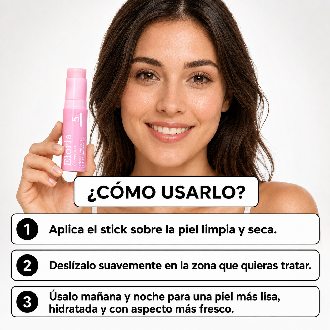 Eloria – Stick Repulpante PDRN con Colágeno